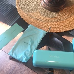 Auth. Tiffany & Co. Eyeglasses Case